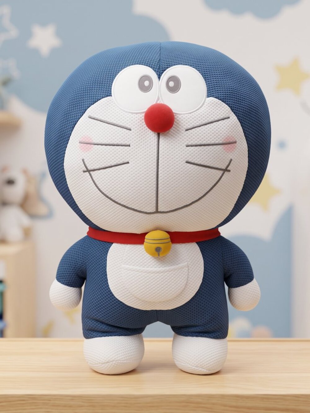 Doraemon Waffle Big Plush